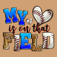 My Heart Is On That Field Baseball Vintage Tee | Teevron