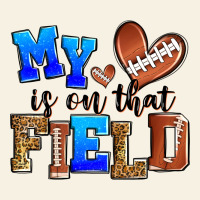 My Heart Is On That Field American Football Vintage Tee | Teevron