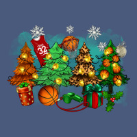Christmas Trees With Basketball Vintage Hoodie | Teevron