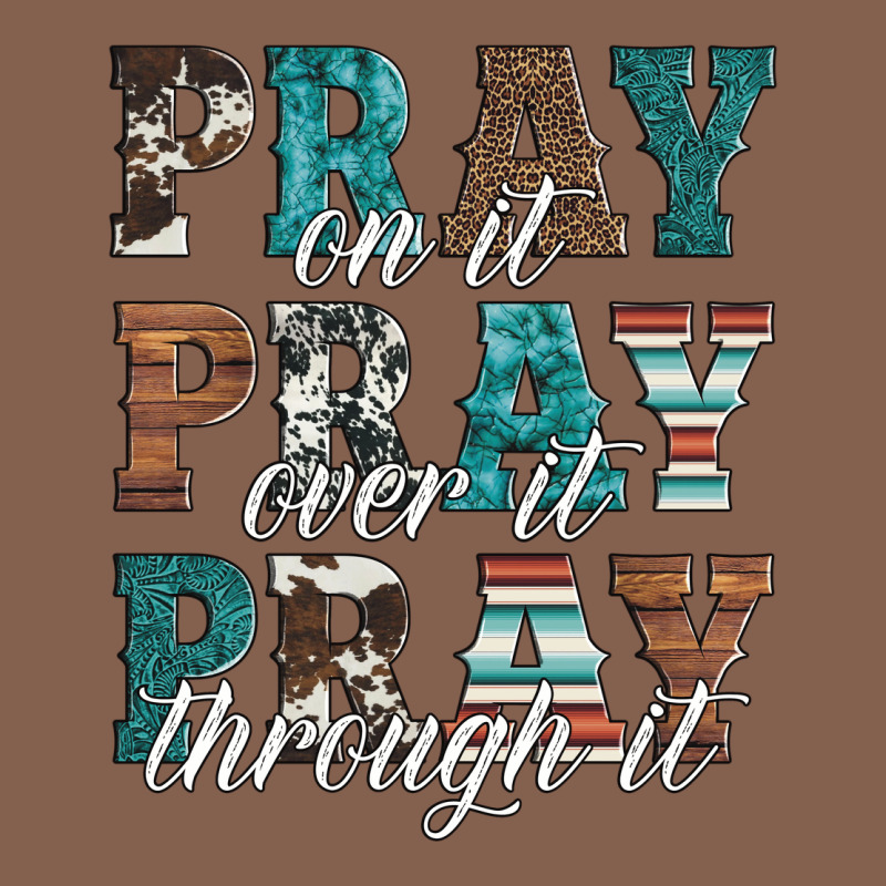 Pray On It Pray Over It Pray Through It Zipper Hoodie by Artiststas | Teevron