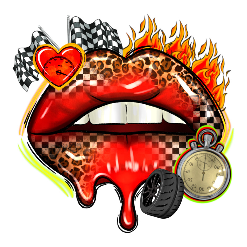 Race Lips Ladies Tee by AdoDesignShop | Teevron