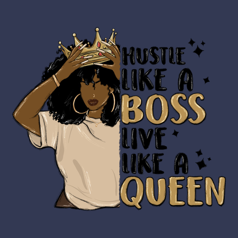 Hustle Like A Boss Live Like A Queen Heavyweight Hoodie by MaliasSmallBusiness | Teevron