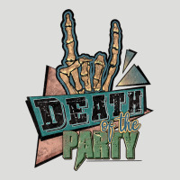 Death Of The Party White Zipper Hoodie | Teevron
