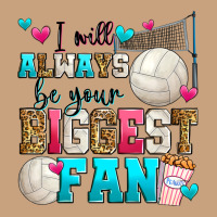 I Will Always Be Your Biggest Fan Volleyball Vintage Tee | Teevron