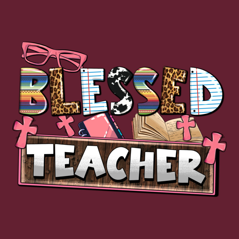 Blessed Teacher Classic Tee by AdoDesignShop | Teevron