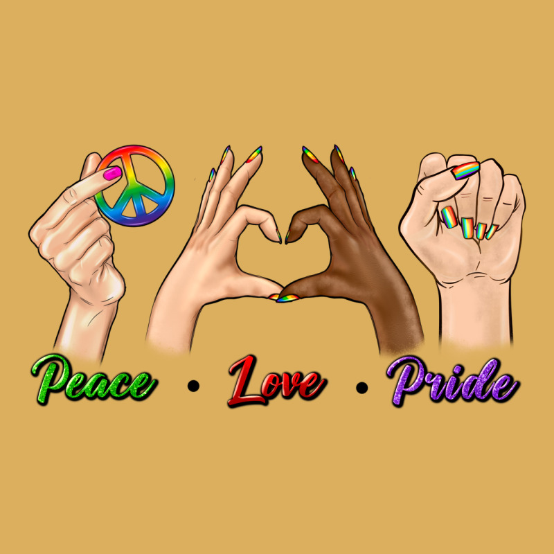 Peace Love Pride Premium Hoodie by BundleAndBundleShop | Teevron