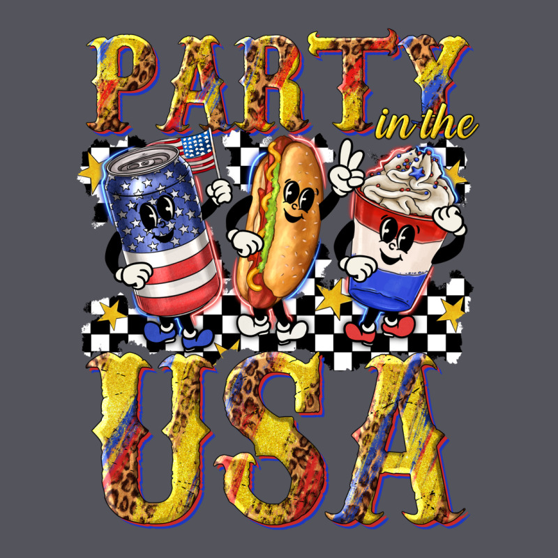 Party In The Usa With Leopard Vintage Hoodie by texasbilliewilder | Teevron