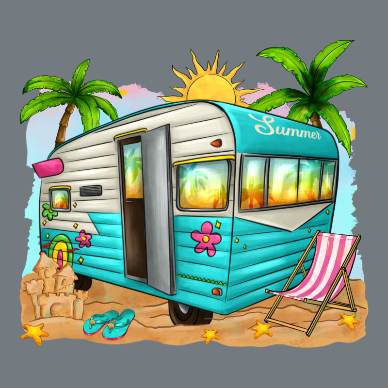 Summer Caravan Heavyweight Sweatshirt by texasbilliewilder | Teevron