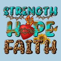 Strength Hope Faith Premium Hoodie | Teevron