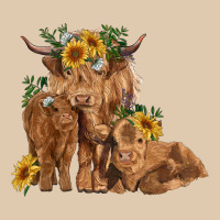 Highland Cow Family Heavyweight Sweatshirt | Teevron