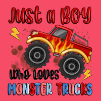 Just A Boy Who Loves Monster Trucks Premium Sweatshirt | Teevron