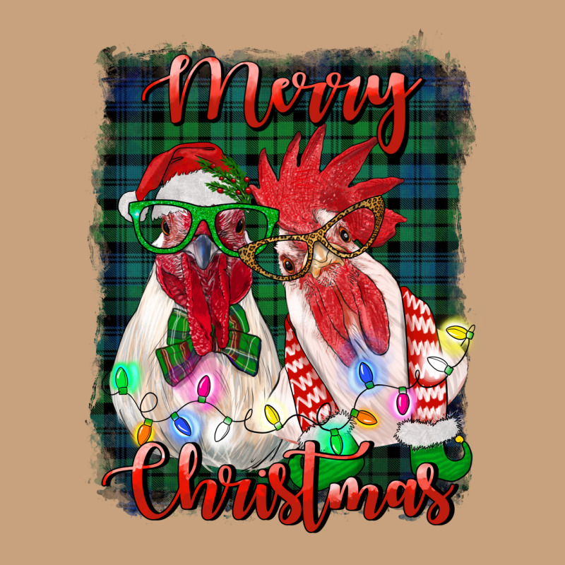 Christmas Roosters With Background Vintage Tee by RanaPortraitStore | Teevron
