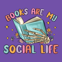 Books Are My Social Life Premium Sweatshirt | Teevron