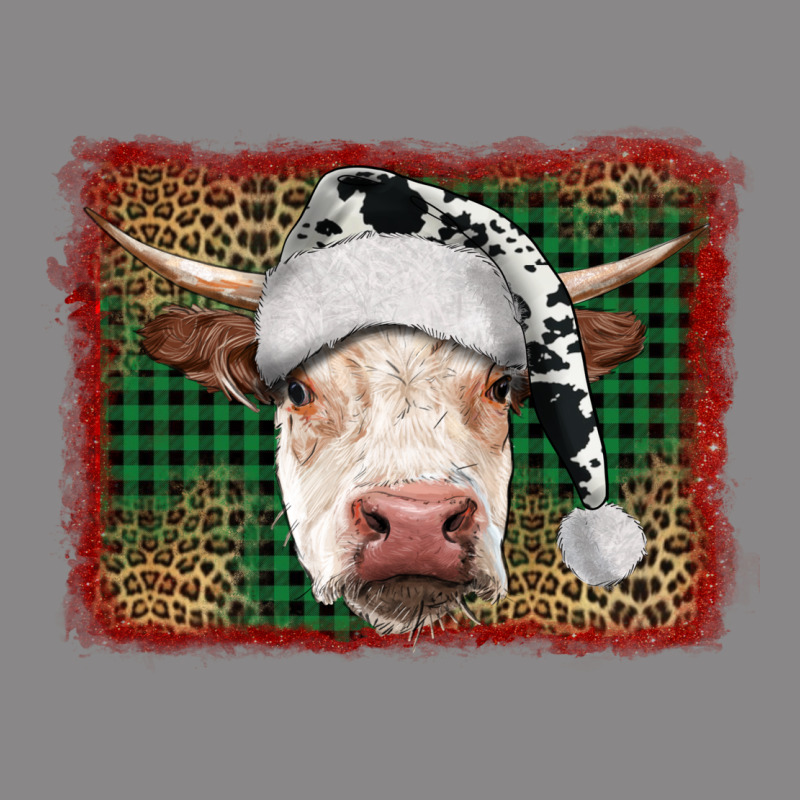 Christmas Cow With Background Vintage Tee by RanaPortraitStore | Teevron