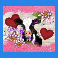 Lotus Heart Cow Valentine Premium Hoodie | Teevron