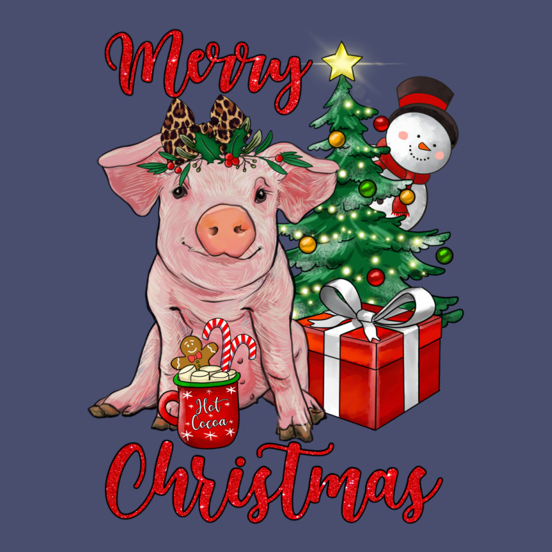 Merry Christmas Pig Vintage Tee by RanaPortraitStore | Teevron