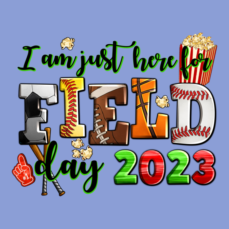 I Am Just Here For Field Day  2023 Long Sleeve Tee by AdoDesignShop | Teevron