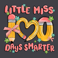 Little Miss 100 Days Smarter Heavyweight Hoodie | Teevron