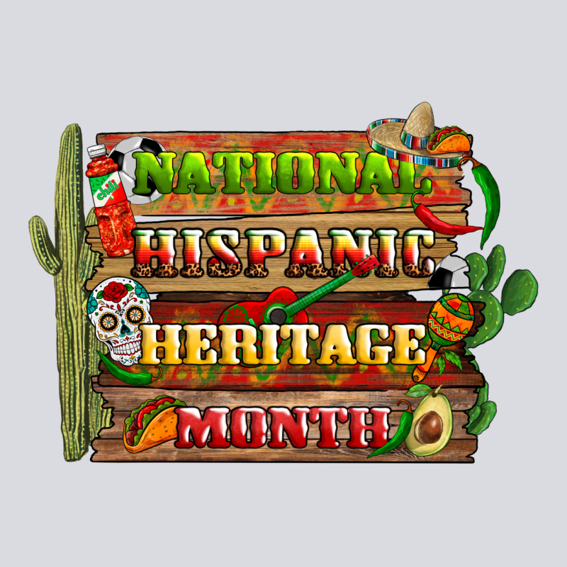 National Hispanic Heritage Month With Background Zipper Hoodie by BundleAndBundleShop | Teevron