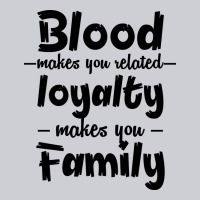 Blood Makes You Related Makes You Family Urban Hoodie | Teevron