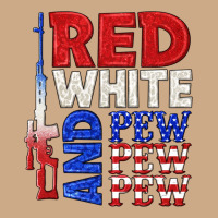 Red White And Pew Pew Pew Vintage Hoodie | Teevron