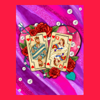 Playing Cards With Pearls And Glitter Air Zipper Hoodie | Teevron