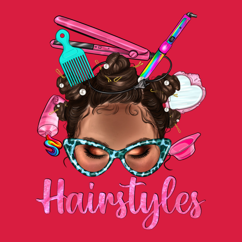Afro Bantu Knots Hairstyles Messy Bun With Clasp Bbs Premium Hoodie by BundleAndBundleShop | Teevron
