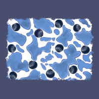 Distressed Blueberry Milkshake Cowhide Vintage Tee | Teevron