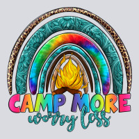 Camp More Worry Less Zipper Hoodie | Teevron