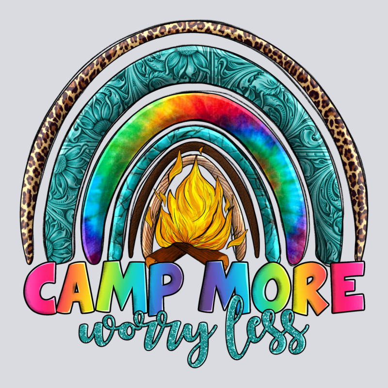Camp More Worry Less Zipper Hoodie by Artiststas | Teevron