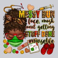 Messy Bun Face Mask & Getting Stuff Done  #nurselife Heavyweight Sweatshirt | Teevron