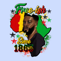 Free Ish Since 1865 Black Man Urban Heavy Tee | Teevron