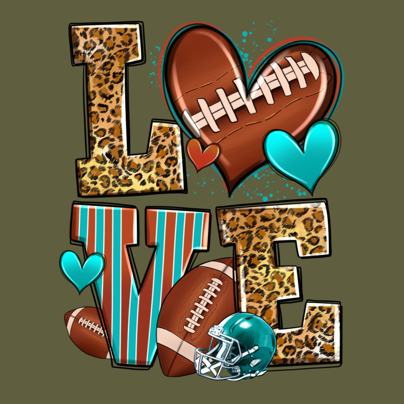 Love American Football Vintage Tee by Zillion Design Studio | Teevron