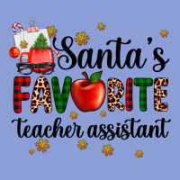 Santa's Favorite Teacher Assistant Long Sleeve Tee | Teevron