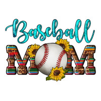 western leopard serape wooden sunflowers  turquoise glitter mom baseba | Teevron