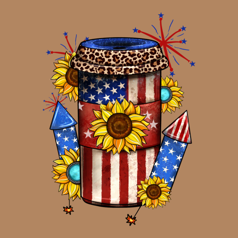 4th Of July Coffee Cup Long Sleeve Tee by JahusDesignShop | Teevron