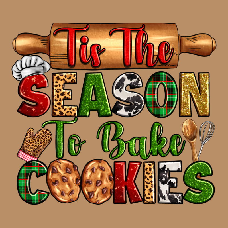 Tis The Season To Bake Cookies Vintage Hoodie by Zillion Design Studio | Teevron