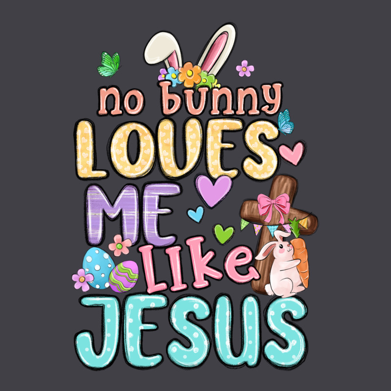 No Bunny Loves Me Like Jesus Heavyweight Hoodie by MaliasSmallBusiness | Teevron