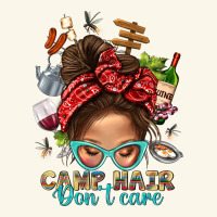 Camp Hair Dont Care Messy Bun Bbs Premium Hoodie | Teevron