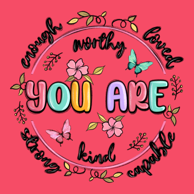 You Are Enough Premium Sweatshirt by MaliasSmallBusiness | Teevron