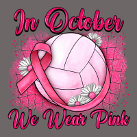 In October We Wear Pink Breast Cancer Valleybal Classic Tee | Teevron