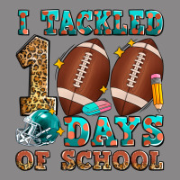 I Tackled 100 Days Of School American Football Vintage Tee | Teevron