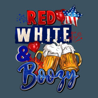Red White And Boozy 4th Of July Urban Heavy Tee | Teevron