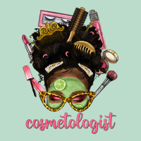 Afro Messy Bun Cosmetologist Premium Hoodie | Teevron