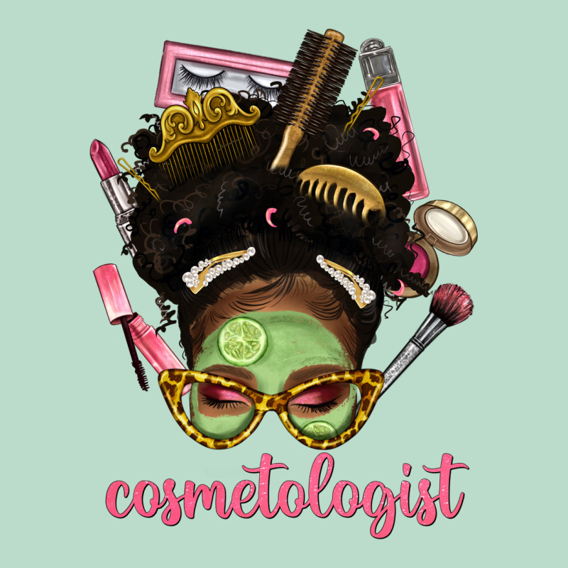 Afro Messy Bun Cosmetologist Premium Hoodie by BundleAndBundleShop | Teevron