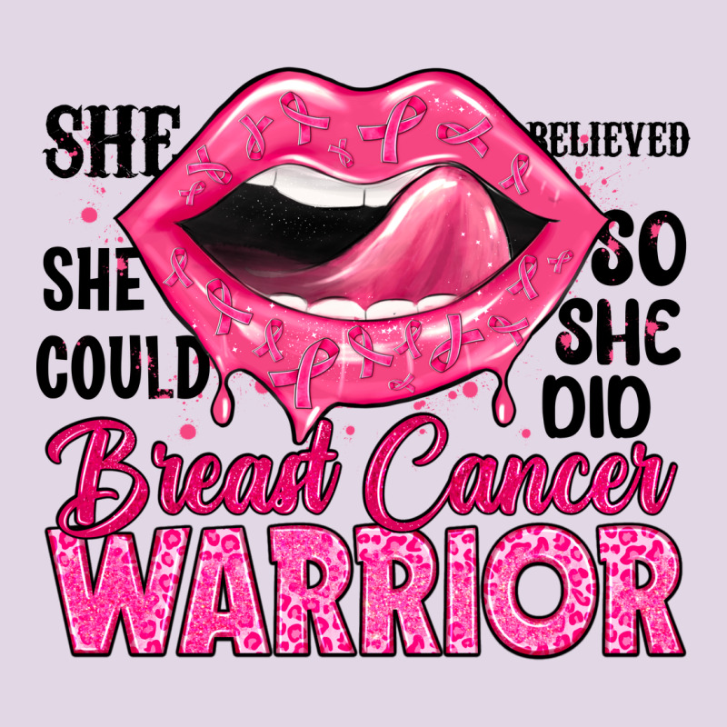 Breast Cancer Warrior Lips Classic Tee by JahusDesignShop | Teevron