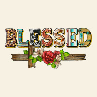 Blessed And Floral Cross Vintage Tee | Teevron