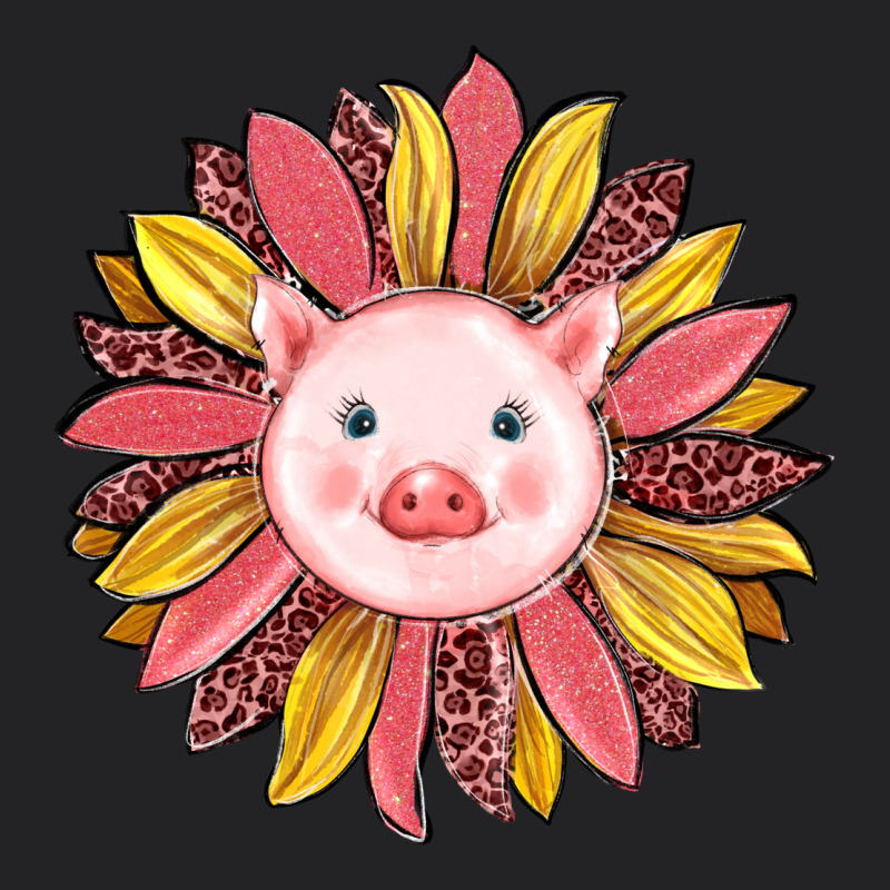 Pig Sunflower Vintage Tee by RanaPortraitStore | Teevron