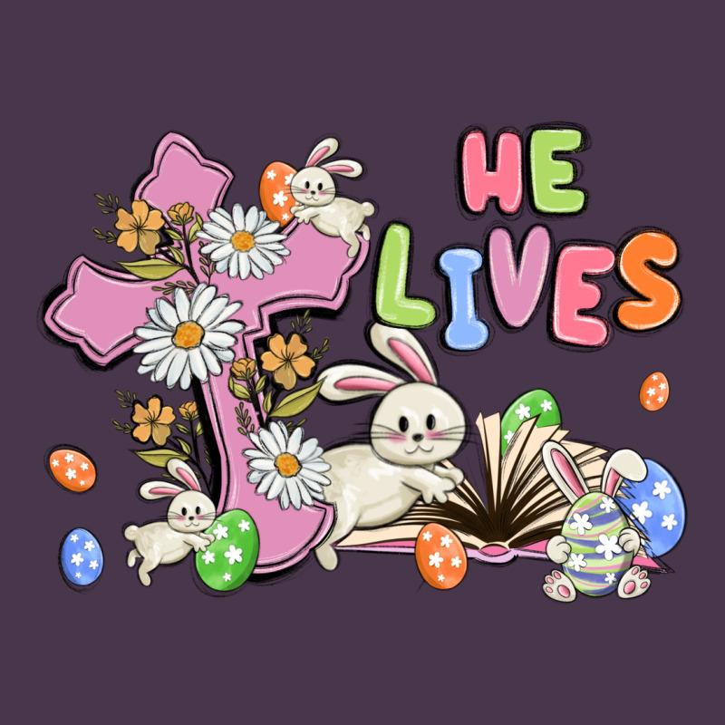 He Lives With Bunnys And Eggs Heavyweight Hoodie by MaliasSmallBusiness | Teevron