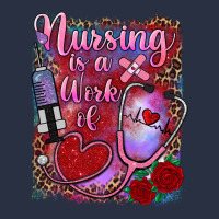 Nursing Is A Work Of Heart Heavyweight Sweatshirt | Teevron